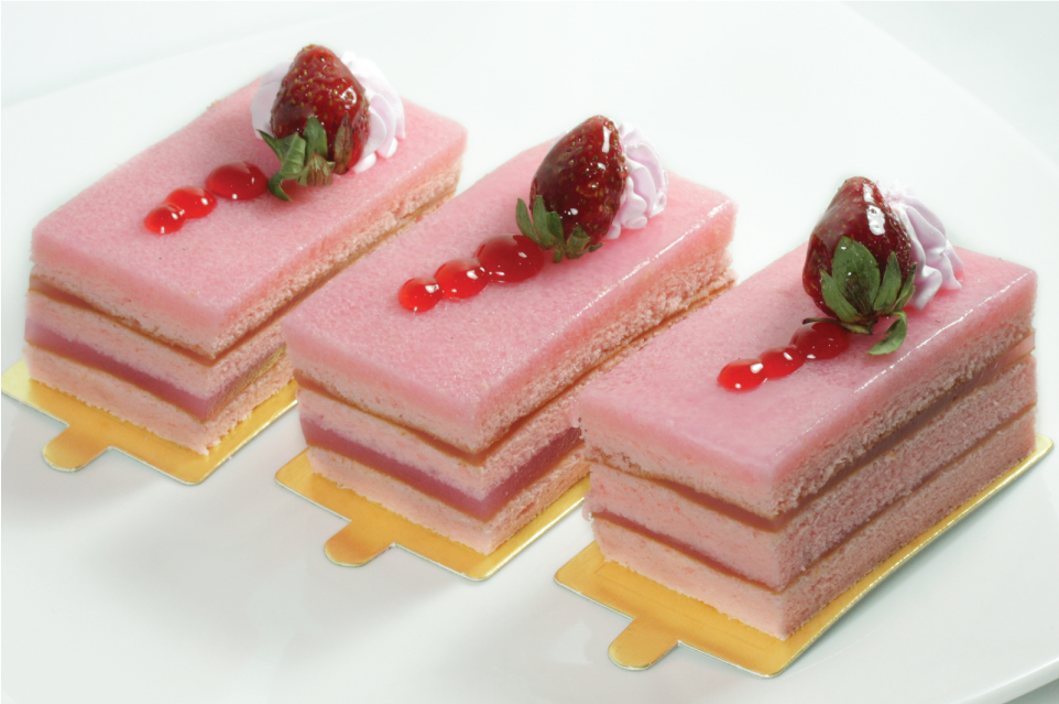 Strawberry Kaya Layer Cake Photo